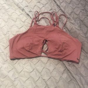 O’Neill high neck swim top. Size large